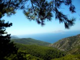 Θέα κοντά στο χωριό Μονόλιθος