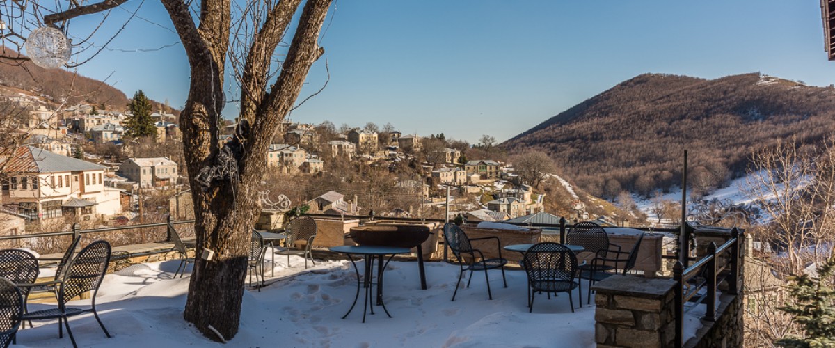 H χειμωνιάτικη θέα είναι υπέροχη - The amazing winter view from the Guesthouse